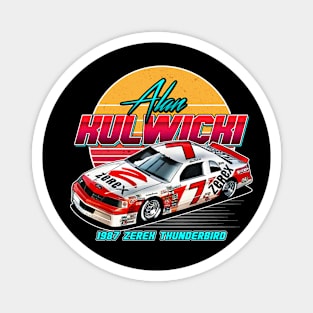 Alan Kulwicki 80s Retro Magnet